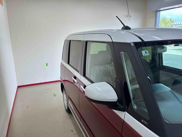 ムーヴキャンバスストライプスＧ４ＷＤ　スマアシ（衝突安全防止機能）　バックカメラ　両側パワースライドドア　オートエアコン／ライト／電動格納式ドアミラー　ＬＥＤヘッド／フォグランプ　チルトステアリング　シートリフター（秋田県）の中古車