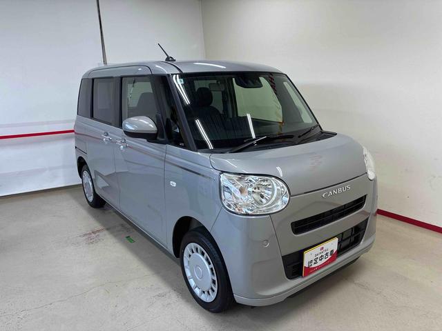 ムーヴキャンバスセオリーX4WD スマアシ(衝突安全防止機能) バックカメラ 両側電動スライドドア キーフリー オートエアコン/ライト/電動格納式ドアミラー ハロゲンヘッドランプ チルトステアリング シートリフター(秋田県)の中古車