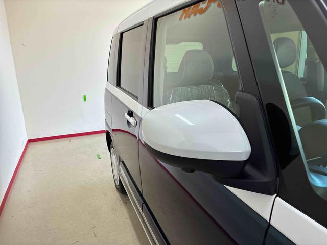ムーヴキャンバスストライプスG4WD スマアシ(衝突安全防止機能) 全周囲カメラ 両側電動スライドドア オートエアコン/ライト LEDヘッド/フォグランプ ホッとカップホルダー チルトステアリング シートリフター キーフリー(秋田県)の中古車