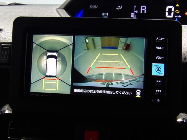 タントカスタムＸ４ＷＤ　ナビ　純正ドライブレコーダー　全周囲モニター　フロント両席シートヒーター　ＥＴＣ　クリアランスソナー（岩手県）の中古車