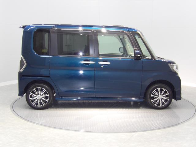 タントカスタムＸ　トップエディションＶＳ　ＳＡIII４ＷＤ　ＬＥＤヘッドライト　両側パワースライドドア　純正ナビ　パノラマ　フルセグＴＶ　　専用１４インチアルミホイール　プッシュボタンスタート　オートエアコン　シートヒーター　ハーフビニールレザーシート（岩手県）の中古車