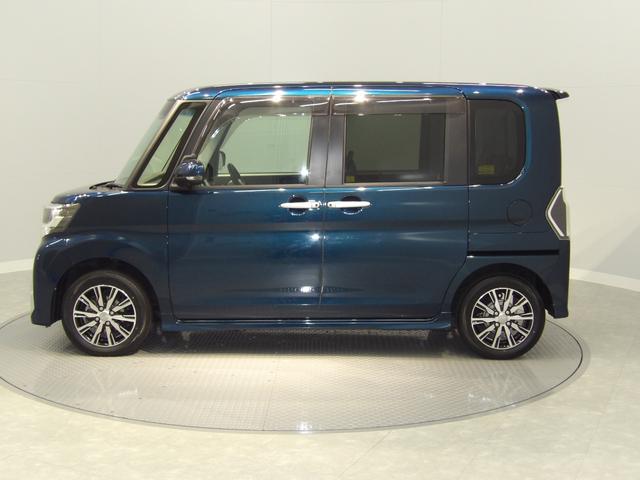 タントカスタムＸ　トップエディションＶＳ　ＳＡIII４ＷＤ　ＬＥＤヘッドライト　両側パワースライドドア　純正ナビ　パノラマ　フルセグＴＶ　　専用１４インチアルミホイール　プッシュボタンスタート　オートエアコン　シートヒーター　ハーフビニールレザーシート（岩手県）の中古車