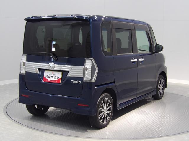 タントカスタムＸ　トップエディションＶＳ　ＳＡIII４ＷＤ　ＬＥＤヘッドライト　両側パワースライドドア　純正ナビ　パノラマ　フルセグＴＶ　　専用１４インチアルミホイール　プッシュボタンスタート　オートエアコン　シートヒーター　ハーフビニールレザーシート（岩手県）の中古車