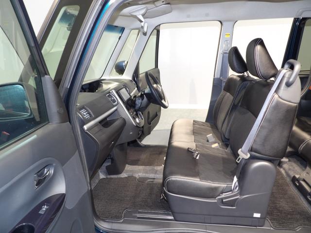 タントカスタムＸ　トップエディションＶＳ　ＳＡIII４ＷＤ　ＬＥＤヘッドライト　両側パワースライドドア　純正ナビ　パノラマ　フルセグＴＶ　　専用１４インチアルミホイール　プッシュボタンスタート　オートエアコン　シートヒーター　ハーフビニールレザーシート（岩手県）の中古車