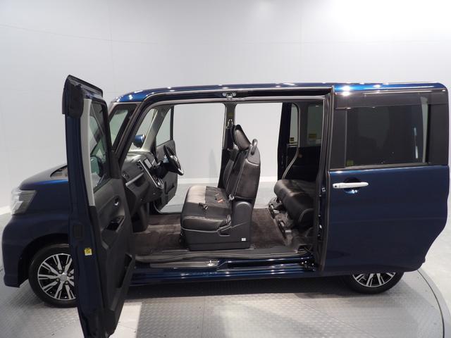 タントカスタムＸ　トップエディションＶＳ　ＳＡIII４ＷＤ　ＬＥＤヘッドライト　両側パワースライドドア　純正ナビ　パノラマ　フルセグＴＶ　　専用１４インチアルミホイール　プッシュボタンスタート　オートエアコン　シートヒーター　ハーフビニールレザーシート（岩手県）の中古車