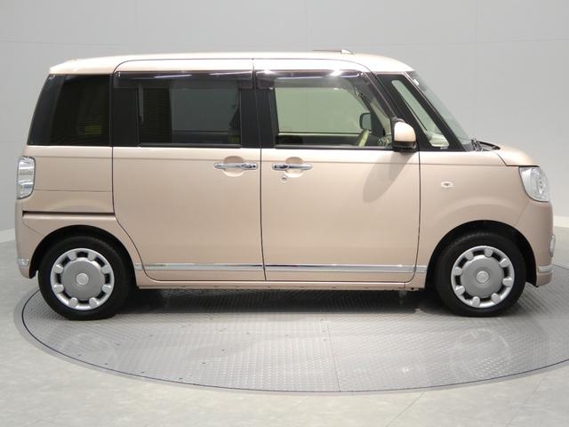 ムーヴキャンバス 中古車 Ｇメイクアップ　ＳＡＩＩＩ４ＷＤ　純正ナビ　パノラマモニター　フルセグＴＶ　両側パワースライドドア　エンジンスターター　置きラクボックス　スマートアシスト　キーフリー　ＬＥＤヘッドライト
