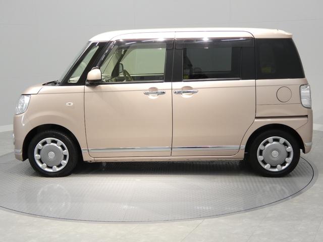 ムーヴキャンバス 中古車 Ｇメイクアップ　ＳＡＩＩＩ４ＷＤ　純正ナビ　パノラマモニター　フルセグＴＶ　両側パワースライドドア　エンジンスターター　置きラクボックス　スマートアシスト　キーフリー　ＬＥＤヘッドライト