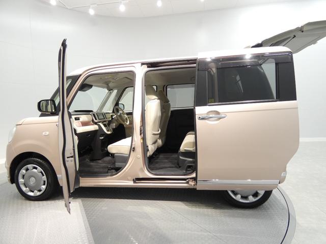 ムーヴキャンバスGメイクアップ SAIII4WD 純正ナビ パノラマモニター フルセグTV 両側パワースライドドア エンジンスターター 置きラクボックス スマートアシスト キーフリー LEDヘッドライト(岩手県)の中古車