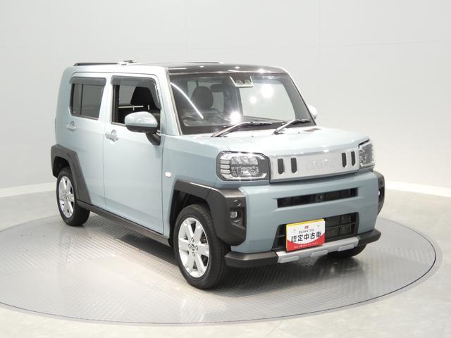 タフトG クロムベンチャー4WD ガラスルーフ 純正ナビ パノラマモニター フルセグTV 前席シートヒーター 電子パーキング スマートアシスト エンジンスターター 純正アルミ スマートキー クリアランスソナー(岩手県)の中古車