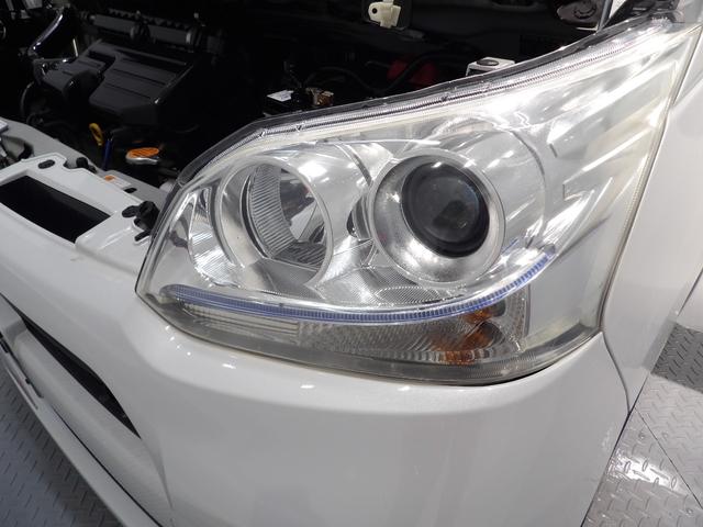 ムーヴカスタム Xリミテッド4WD HIDヘッドライト 14インチアルミ 純正エアロ スマートキー オートエアコン エコアイドル 自発光式メーター(岩手県)の中古車