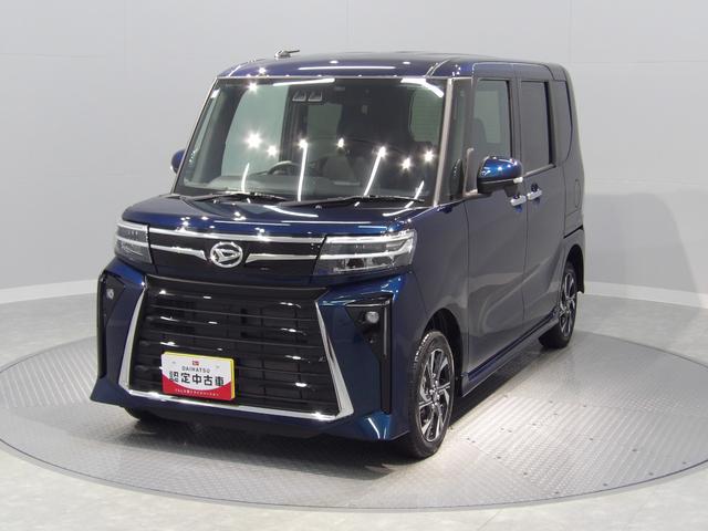 タントカスタムＸ４ＷＤ　シートヒーター　スマートアシスト　ＬＥＤ　両側パワースライドドア　アルミホイール　プッシュスタート　キーフリー　オートエアコン（岩手県）の中古車