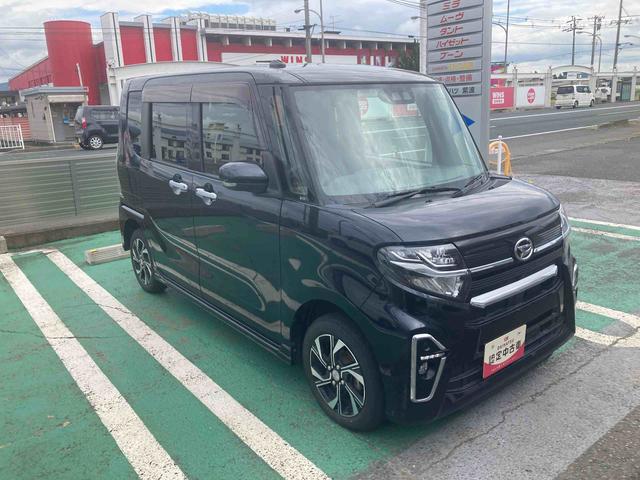 タントカスタムＸ４ＷＤ　キーフリー　ナビ　バックカメラ　両側電動スライドドア（岩手県）の中古車