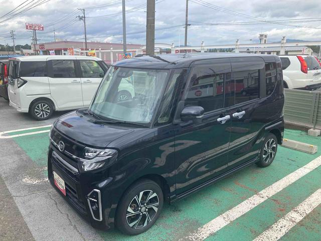 タントカスタムＸ４ＷＤ　キーフリー　ナビ　バックカメラ　両側電動スライドドア（岩手県）の中古車