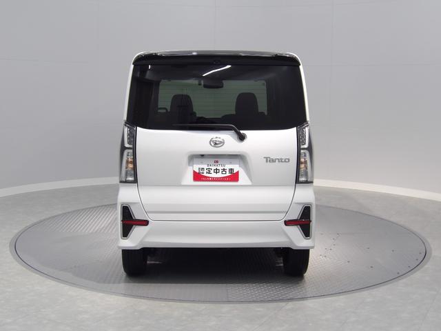 タントカスタムＲＳスタイルセレクション４ＷＤターボ　追従式ＡＣＣ　ＬＫＣ　左右両側パワースライドドア　ＡＤＢ　１５インチ専用アルミ　ダークメッキ加飾　ＬＥＤフォグ　運転席助手席シートヒーター　本革巻ステアリング　電子パーキング（岩手県）の中古車