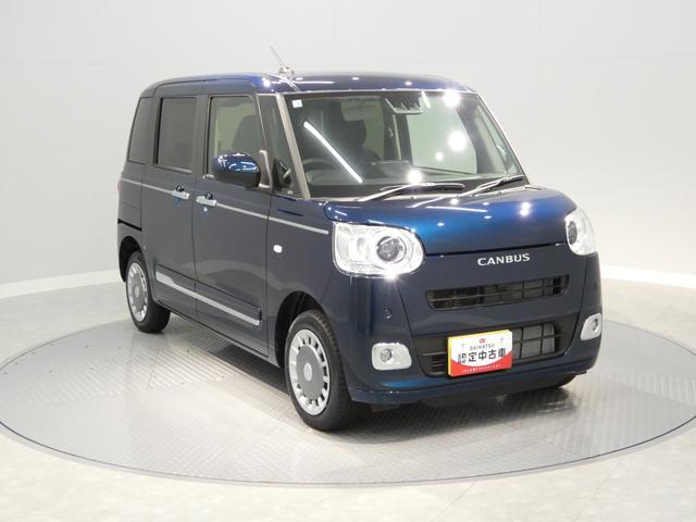 ムーヴキャンバスセオリーＧ４ＷＤ　両側パワースライドドア　前席シートヒーター　オーディオレス　ＬＥＤヘッドライト　オートエアコン　スマートアシスト　コーナーセンサー　キーフリー　プッシュスタート　クリアランスソナー（岩手県）の中古車