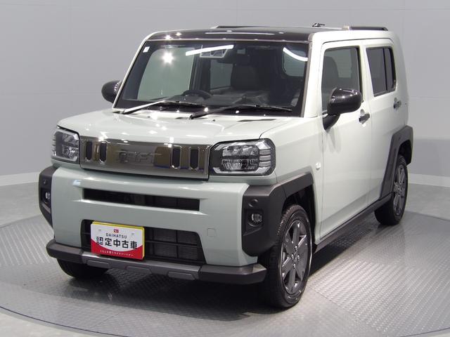 タフトG ダーククロムベンチャー4WD ガラスルーフ ダーククロムメッキ 15インチAW 電子パーキング オートホールド スマアシ LEDヘッドライト 前席シートヒーター プッシュスタート フルオートエアコン(岩手県)の中古車