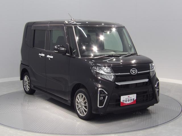 タントカスタムＸ４ＷＤ　社外ナビ　バックカメラ　両側パワースライドドア　衝突回避支援ブレーキスマートアシスト　ＬＥＤヘッドライト　　シートヒーター　運転席ロングスライドシート　イモビライザー機能付きキーフリーシステム（岩手県）の中古車