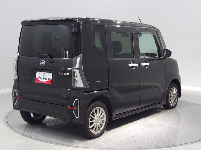 タントカスタムＸ４ＷＤ　社外ナビ　バックカメラ　両側パワースライドドア　衝突回避支援ブレーキスマートアシスト　ＬＥＤヘッドライト　　シートヒーター　運転席ロングスライドシート　イモビライザー機能付きキーフリーシステム（岩手県）の中古車