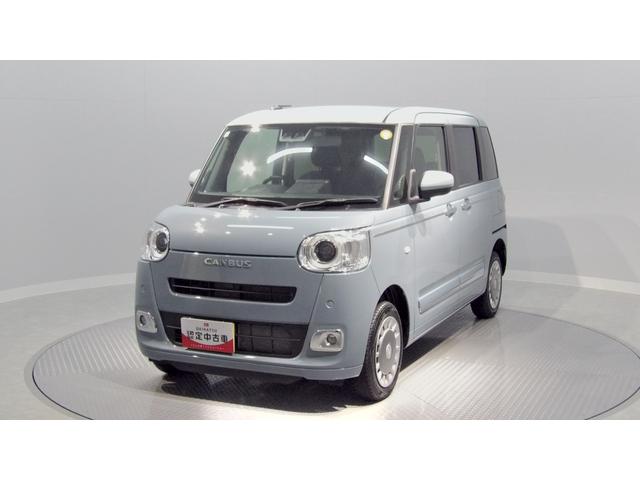 ムーヴキャンバスセオリーG4WD CVT 両側スライドドア 運転席&助手席シートヒーター ロングスライドリヤシート UVカットガラス 衝突回避支援ブレーキ機能 衝突警報機能 ブレーキ制御付き誤発進抑制機能(岩手県)の中古車