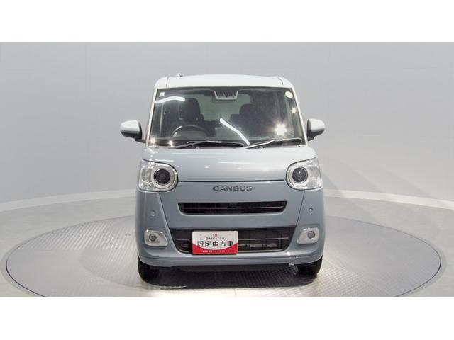 ムーヴキャンバスセオリーG4WD CVT 両側スライドドア 運転席&助手席シートヒーター ロングスライドリヤシート UVカットガラス 衝突回避支援ブレーキ機能 衝突警報機能 ブレーキ制御付き誤発進抑制機能(岩手県)の中古車