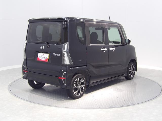 タントカスタムＸ４ＷＤ　ミラクルオープンドア　両側パワースライドドア　　ＬＥＤヘッドライト　両席シートヒーター　１４インチＡＷ　プッシュスタート　キーフリー　フルオートエアコン（岩手県）の中古車