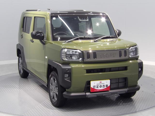 タフトG ダーククロムベンチャー4WD UVカットガラススカイフィールトップ 運転席助手席シートヒーター クリアランスソナー アダプティブクルーズコントロール 15インチアルミホイール オート格納式ヒーテッドドアミラー(岩手県)の中古車