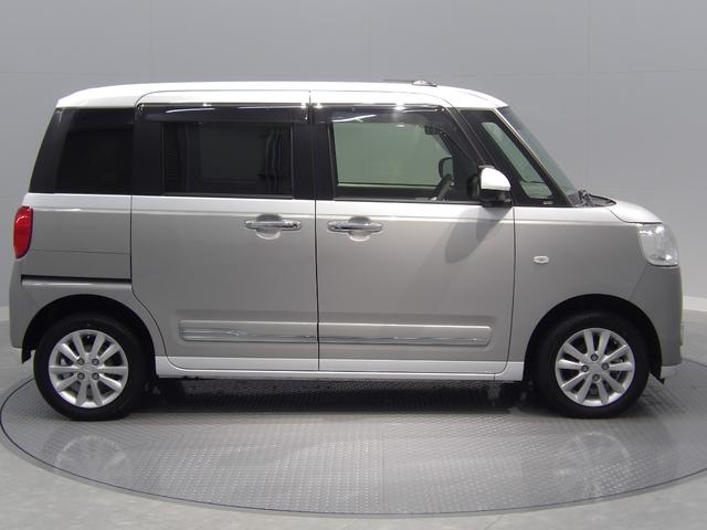 ムーヴキャンバスストライプスＧ４ＷＤ　ナビ　純正エンジンスターター　全周囲カメラ　フロント両側シートヒーター　両側パワースライドドア　ＬＥＤヘッドライト（岩手県）の中古車