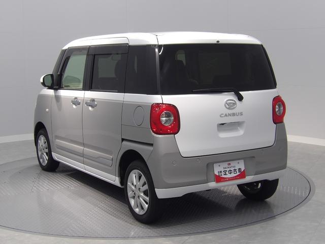 ムーヴキャンバスストライプスＧ４ＷＤ　ナビ　純正エンジンスターター　全周囲カメラ　フロント両側シートヒーター　両側パワースライドドア　ＬＥＤヘッドライト（岩手県）の中古車