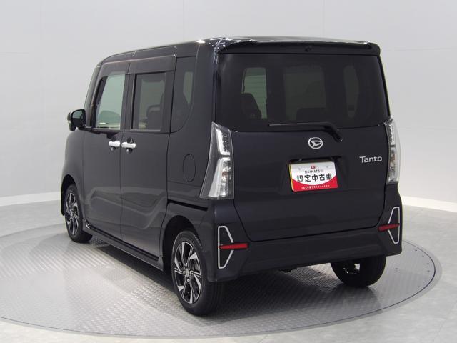タントカスタムＸ４ＷＤ　ＣＶＴ　フロント両席シートヒーター　両側パワースライドドア　ＬＥＤヘッドライト　プッシュボタンスタート　イモビライザー機能付きキーフリーシステム　衝突回避支援システムスマートアシスト（岩手県）の中古車