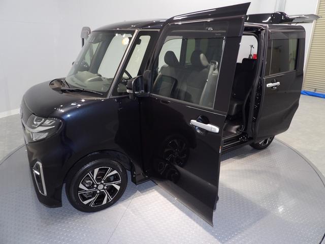 タントカスタムＸ４ＷＤ　ＣＶＴ　フロント両席シートヒーター　両側パワースライドドア　ＬＥＤヘッドライト　プッシュボタンスタート　イモビライザー機能付きキーフリーシステム　衝突回避支援システムスマートアシスト（岩手県）の中古車