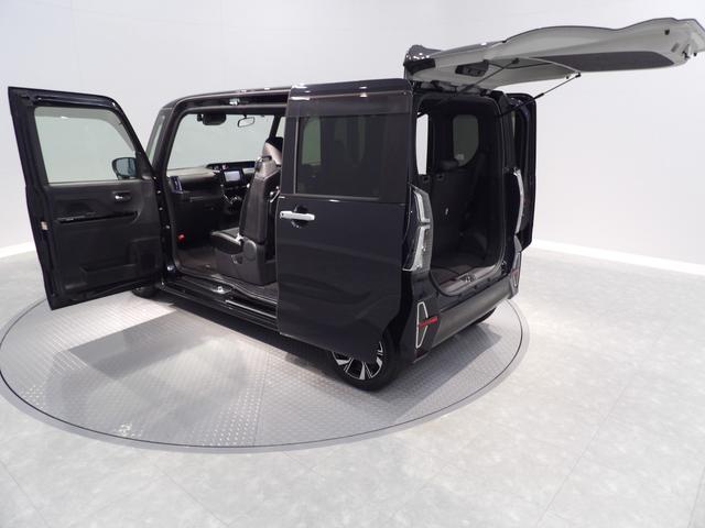 タントカスタムＸ４ＷＤ　ＣＶＴ　フロント両席シートヒーター　両側パワースライドドア　ＬＥＤヘッドライト　プッシュボタンスタート　イモビライザー機能付きキーフリーシステム　衝突回避支援システムスマートアシスト（岩手県）の中古車