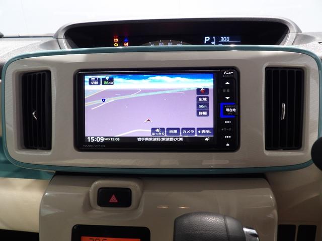 ムーヴキャンバスＸメイクアップリミテッド　ＳＡIII４ＷＤ　ナビ　全周囲モニター　純正エンジンスターター　両側パワースライドドア　ナビ連動ドライブレコーダー（岩手県）の中古車