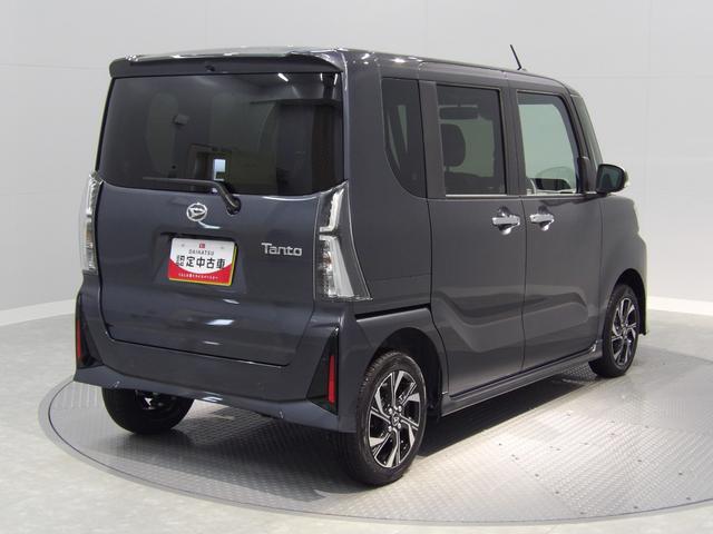 タントカスタムＸ４ＷＤ　ミラクルオープンドア　両側パワースライドドア　両席シートヒーター　電子パーキング　オートホールド　スマアシ　ＬＥＤヘッドライト　１４インチＡＷ　プッシュスタート　キーフリー　フルオートエアコン（岩手県）の中古車
