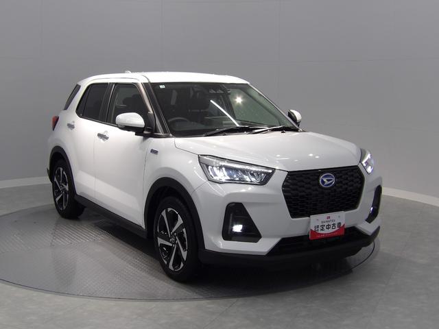 ロッキープレミアムＧ　ＨＥＶｅ−ＳＭＡＲＴハイブリッド　純正エンジンスターター　全周囲カメラ　９インチナビ　ＥＴＣ　スマアシ　１７インチアルミ　ＬＥＤヘッドライト　電動パーキング　ブレーキホールド　運転席・助手席シートヒーター（岩手県）の中古車