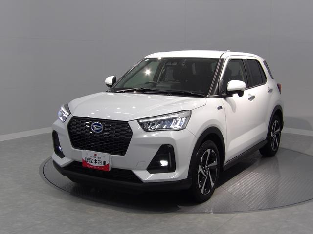 ロッキープレミアムＧ　ＨＥＶｅ−ＳＭＡＲＴハイブリッド　純正エンジンスターター　全周囲カメラ　９インチナビ　ＥＴＣ　スマアシ　１７インチアルミ　ＬＥＤヘッドライト　電動パーキング　ブレーキホールド　運転席・助手席シートヒーター（岩手県）の中古車