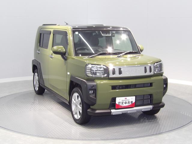 タフトG クロムベンチャースカイフィールトップ 電子パーキング オートホールド スマアシ LED シートヒーター 専用メッキグリル 純正15アルミホイール(岩手県)の中古車