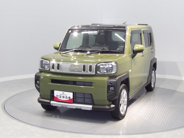 タフトG クロムベンチャースカイフィールトップ 電子パーキング オートホールド スマアシ LED シートヒーター 専用メッキグリル 純正15アルミホイール(岩手県)の中古車