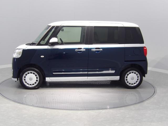 ムーヴキャンバスストライプスＧ４ＷＤ　両側パワースライドドア　ＬＥＤヘッドライト　シートヒーター　標識認識機能　オートハイビーム　コーナーセンサー　キーフリー（岩手県）の中古車