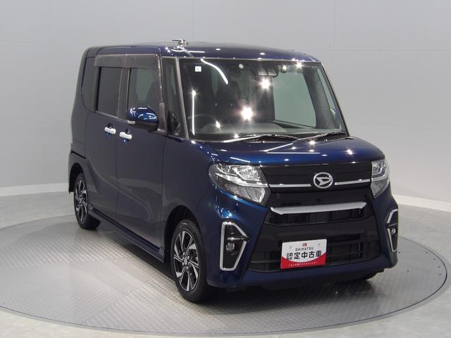 タントカスタムＸ４ＷＤ　両側パワースライドドア　ＬＥＤヘッドライト　運転席＆助手席シートヒーター　オートハイビーム　運転席ロングスライドシート　プッシュボタンスタート　イモビライザー機能付きキーフリーシステム（岩手県）の中古車