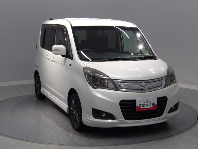 ソリオブラック＆ホワイトII−ＤＪＥ４ＷＤ　左側パワースライドドア　シートヒーター　　ディスチャージヘッドライト　ステアリングスイッチ　スマートキー　プッシュスタート　　横滑り防止装置　アルミホイール（岩手県）の中古車