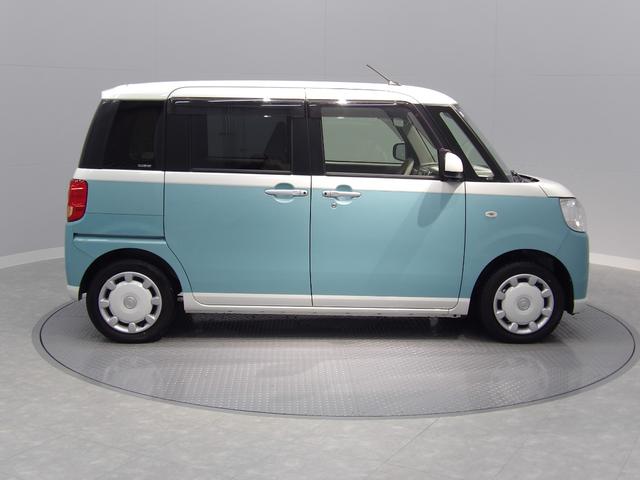 ムーヴキャンバスＸ　ＳＡIII４ＷＤ　置き楽ボックス　バックカメラ　両側パワースライドドア　オートライト　オートハイビーム　イモビライザー機能付きキーフリーシステム　プッシュボタンスタート　オートエアコン　スマアシ（岩手県）の中古車