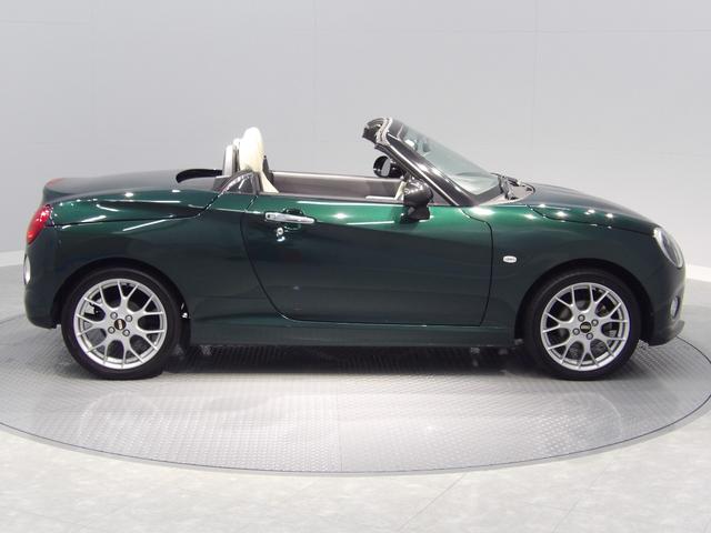 コペン２０ｔｈアニバーサリーエディションナビ　ＢＢＳ製１６インチ鍛造アルミ　ＭＯＭＯ製本革巻ステアリング　専用スポーツシート　シートヒーター　２０周年記念エンブレム　電動アクティブトップ　ＬＥＤヘッドライト　プッシュスタート　オートエアコン（岩手県）の中古車