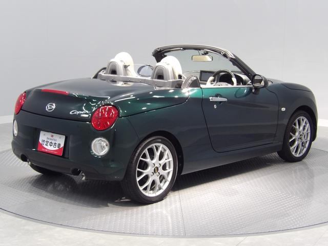 コペン２０ｔｈアニバーサリーエディションナビ　ＢＢＳ製１６インチ鍛造アルミ　ＭＯＭＯ製本革巻ステアリング　専用スポーツシート　シートヒーター　２０周年記念エンブレム　電動アクティブトップ　ＬＥＤヘッドライト　プッシュスタート　オートエアコン（岩手県）の中古車