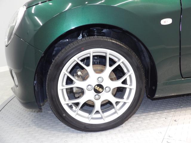 コペン２０ｔｈアニバーサリーエディションナビ　ＢＢＳ製１６インチ鍛造アルミ　ＭＯＭＯ製本革巻ステアリング　専用スポーツシート　シートヒーター　２０周年記念エンブレム　電動アクティブトップ　ＬＥＤヘッドライト　プッシュスタート　オートエアコン（岩手県）の中古車