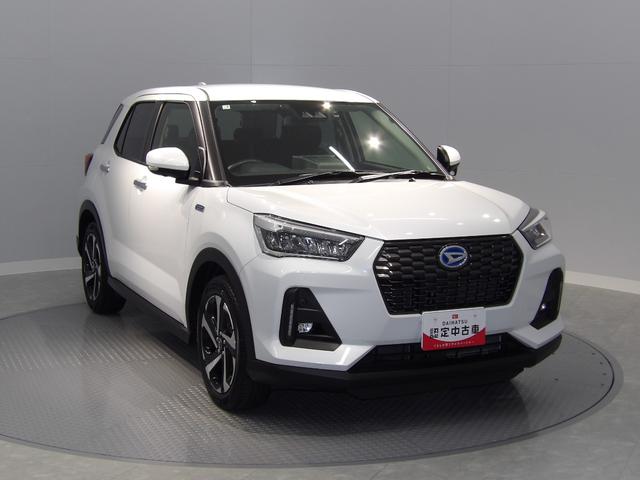 ロッキープレミアムＧ　ＨＥＶＨＥＶ　衝突被害軽減ブレーキ　全車速追従機能付ＡＣＣ　前後方誤発進抑制機能　９インチナビ　純正エンスタ　全周囲カメラ　ドライブレコーダー　電動パーキングブレーキ　オートブレーキホールド　シートヒーター（岩手県）の中古車