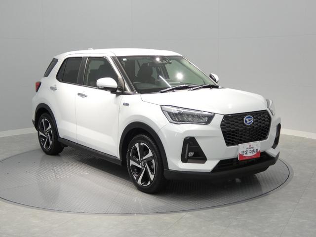 ロッキープレミアムＧ　ＨＥＶ大型ナビ　ＥＴＣ　パノラマモニター　純正エンジンスターター　ハイブリッド　　衝突回避支援システム　ＬＥＤヘッドランプ　アルミホイール（岩手県）の中古車