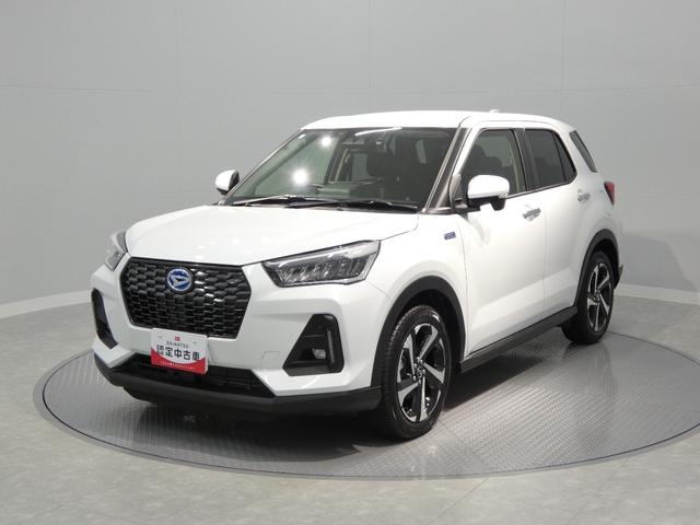 ロッキープレミアムＧ　ＨＥＶ大型ナビ　ＥＴＣ　パノラマモニター　純正エンジンスターター　ハイブリッド　　衝突回避支援システム　ＬＥＤヘッドランプ　アルミホイール（岩手県）の中古車