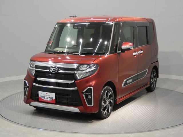 タントカスタムＸセレクション９インチナビ　バックモニター　ドライブレコーダー　両側パワースライドドア　衝突回避支援ブレーキスマートアシスト　イモビライザー機能付きキーフリーシステム　ＬＥＤヘッドライト　オートエアコン（岩手県）の中古車