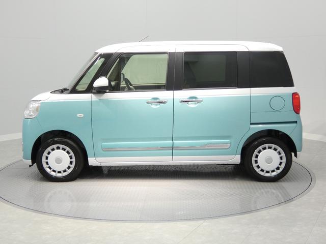 ムーヴキャンバスストライプスＧ４ＷＤ　両側パワースライドドア　スマートアシスト　シートヒーター　ＬＥＤヘッドランプ　プッシュスタート　オートエアコン　ステアリングスイッチ　コーナーセンサー（岩手県）の中古車