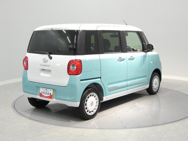 ムーヴキャンバスストライプスＧ４ＷＤ　両側パワースライドドア　スマートアシスト　シートヒーター　ＬＥＤヘッドランプ　プッシュスタート　オートエアコン　ステアリングスイッチ　コーナーセンサー（岩手県）の中古車